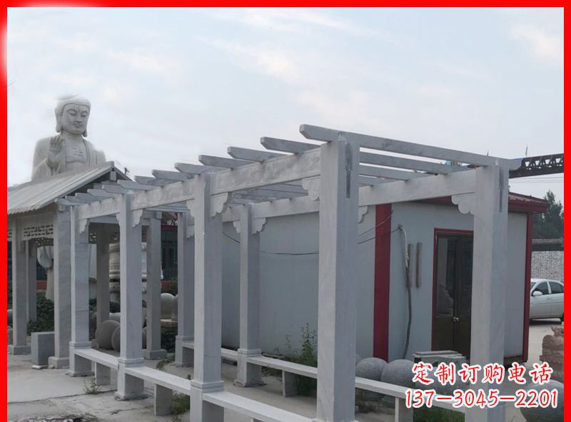 大同 专业定制公园大理石石雕长廊