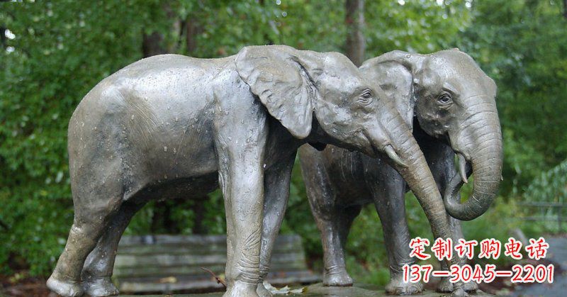 大同优质大象铜雕