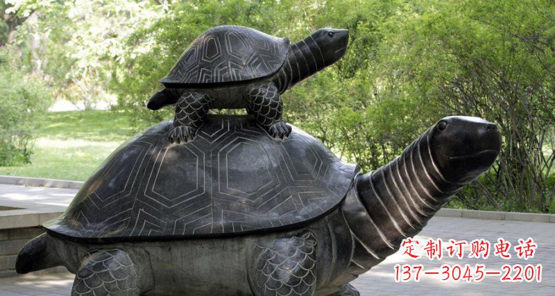 大同铜质乌龟景观雕塑