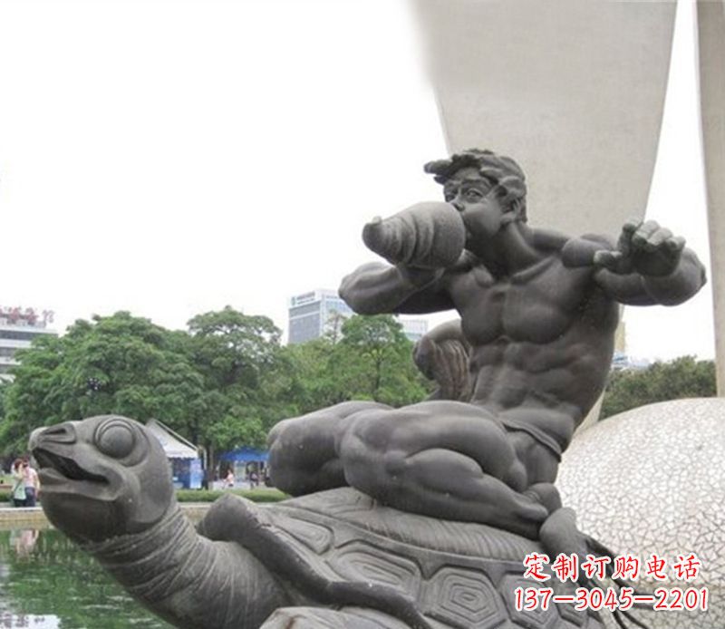 大同公园动物海龟雕塑