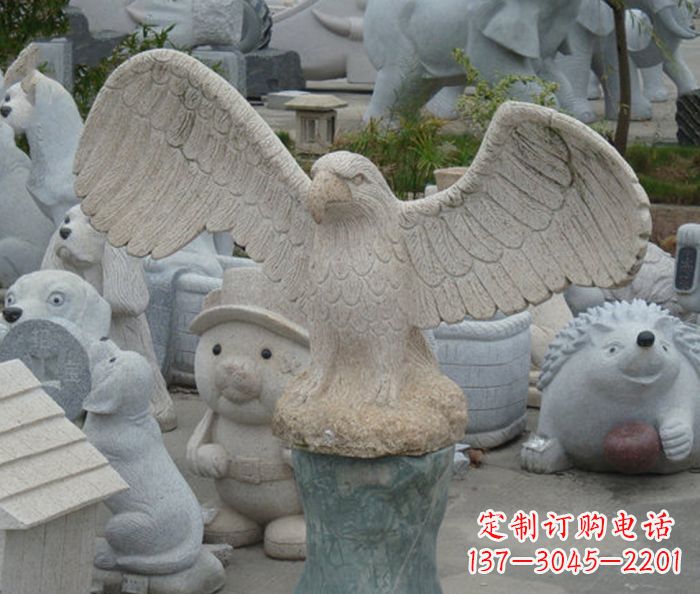 大同令人叹为观止的老鹰石雕