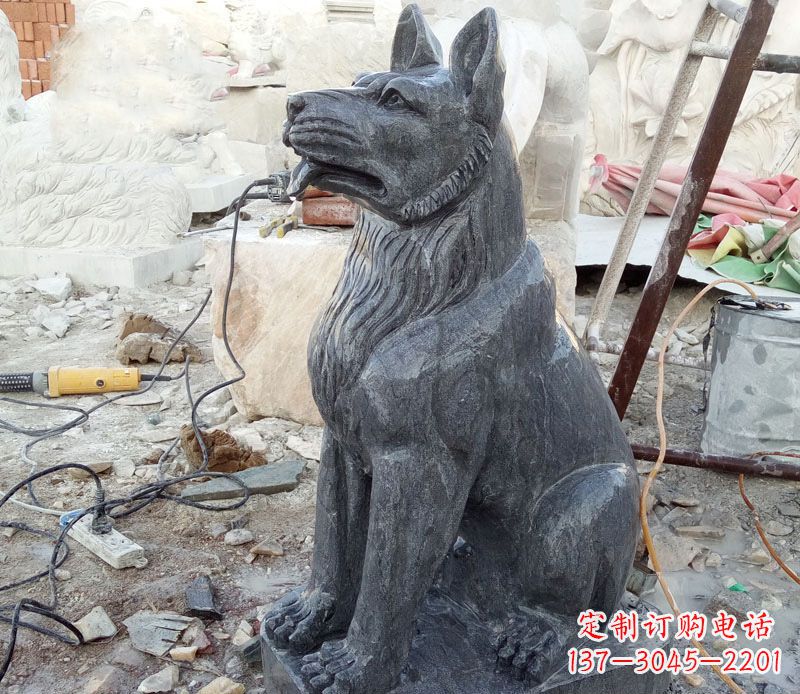 大同狗雕塑,以自然主题展现美丽艺术