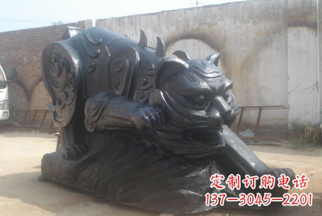 大同中领雕塑精美铜老虎雕塑