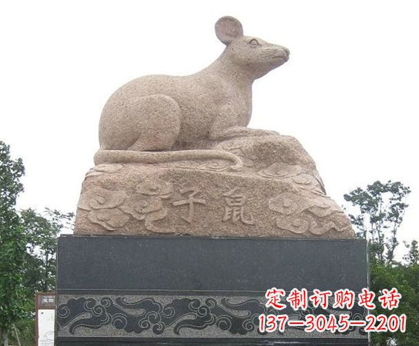 大同艺术精美动物石雕