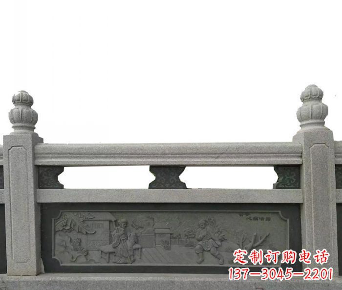 大同公园仿古石雕栏板