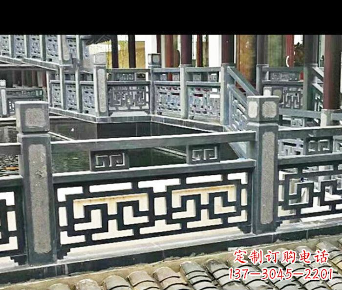 大同公园仿古石栏板