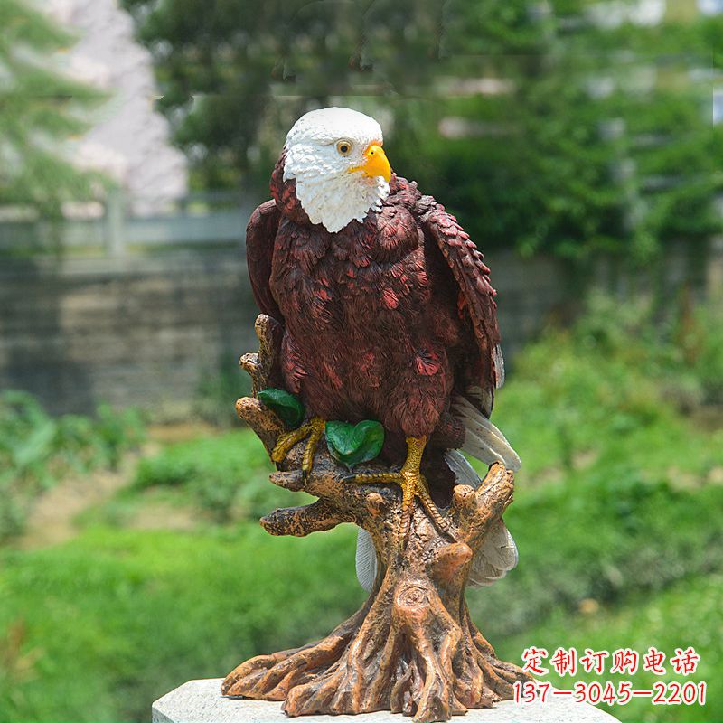 大同金羽老鹰玻璃钢雕塑