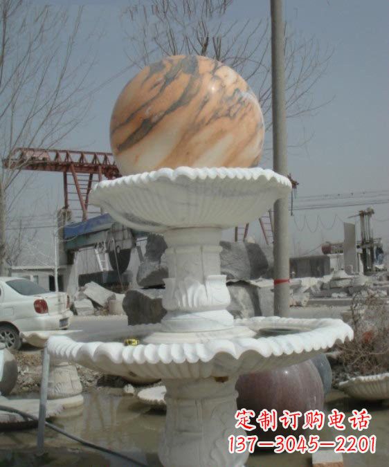 大同公园风水球石雕