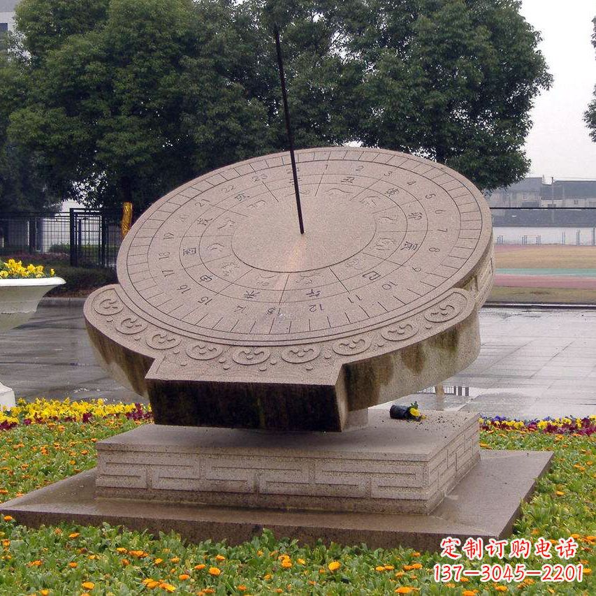 大同公园广场纪念日晷雕塑