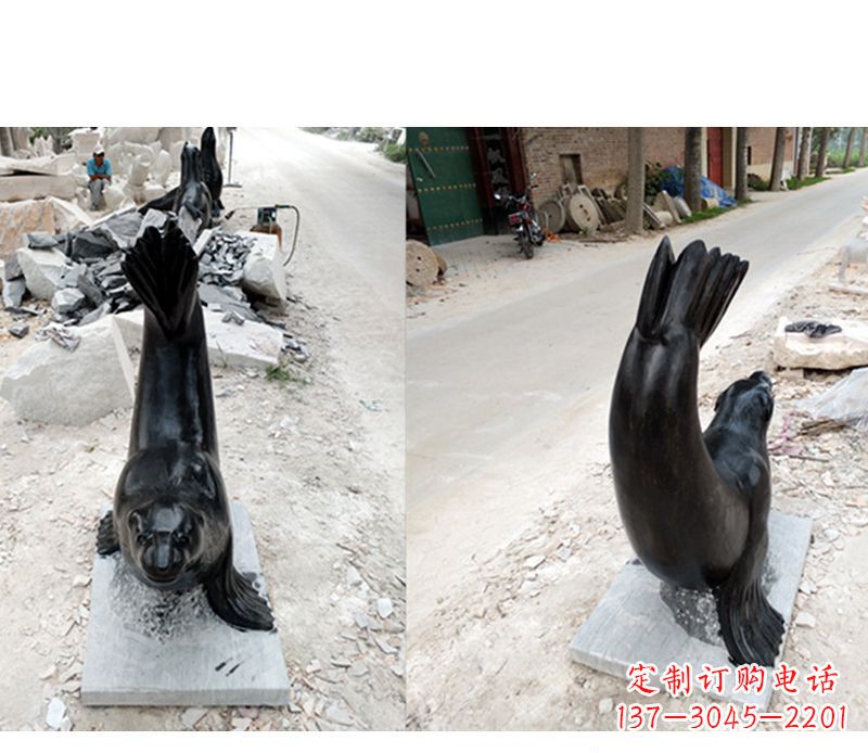 大同高级定制公园海豚雕塑