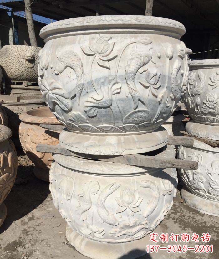 大同精美荷花雕塑 彰显优雅之美
