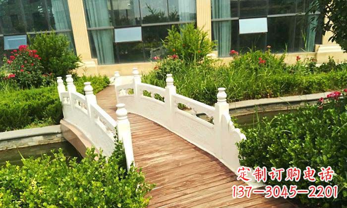 大同公园汉白玉石拱桥_2