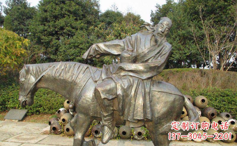 大同动态骑马雕塑