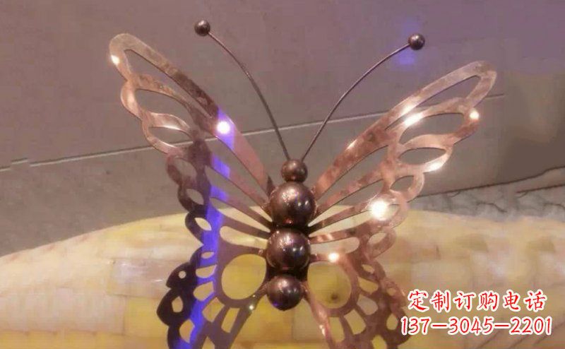 大同高品质不锈钢蝴蝶雕塑