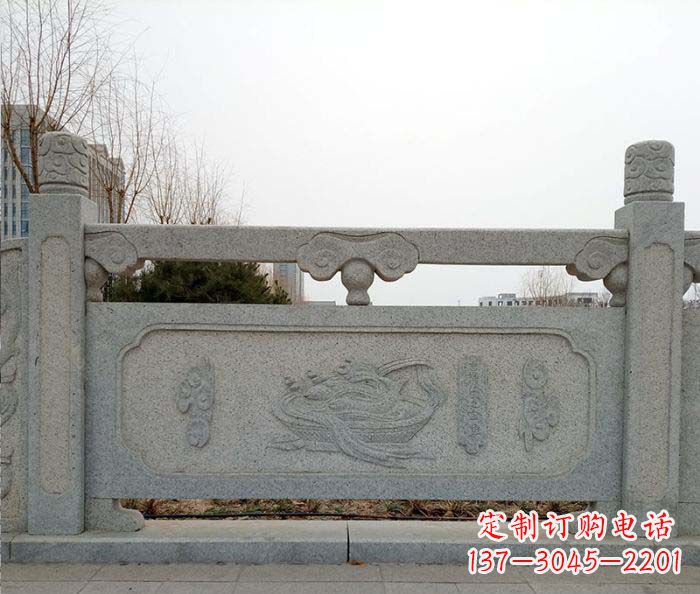 大同公园户外栏板石雕