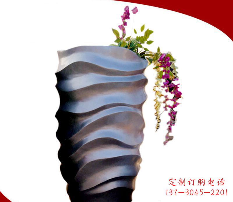 大同领雕塑花盆景观雕塑