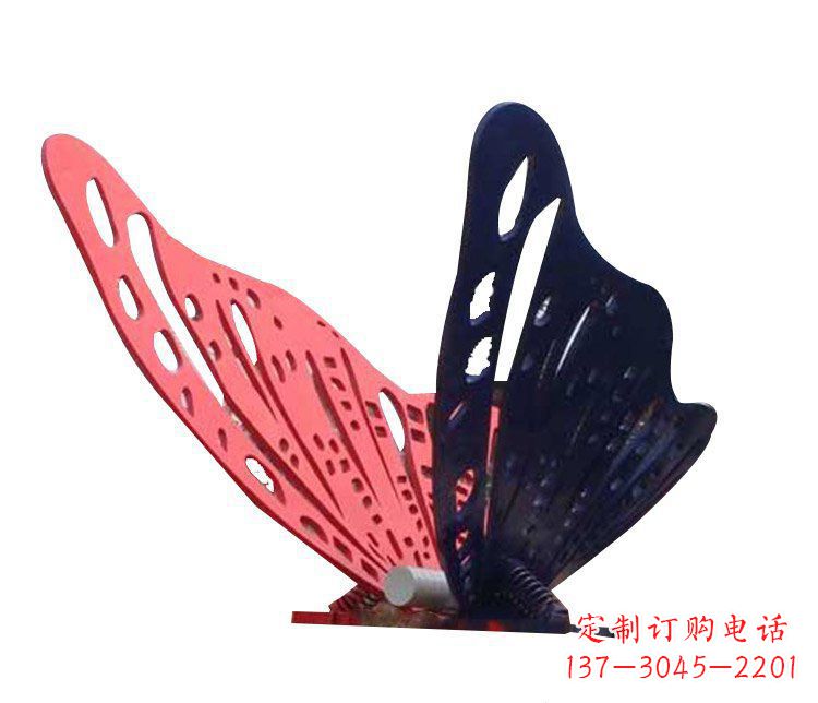 大同精致纯粹,不锈钢蝴蝶雕塑