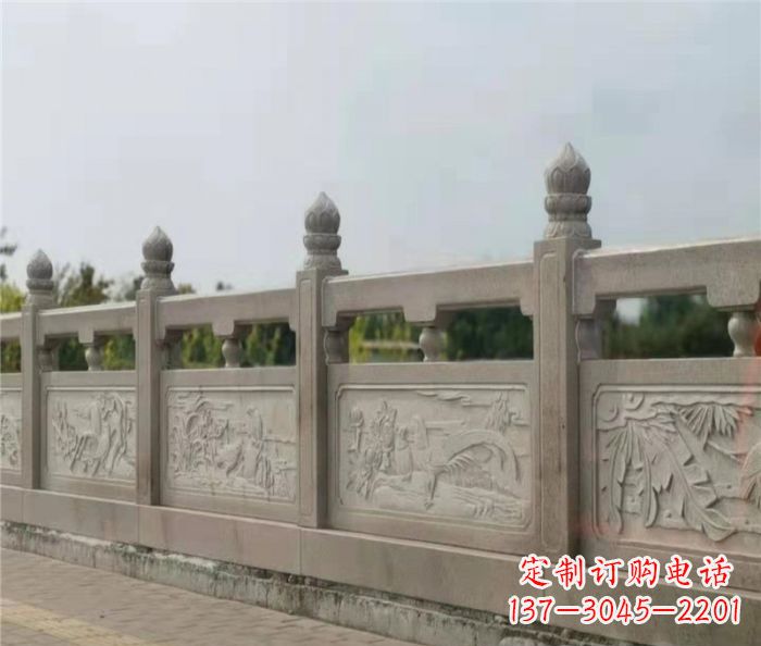 大同泰山大理石浮雕栏板雕塑