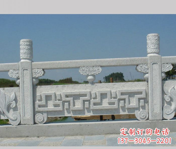 大同公园景观大理石栏板雕塑