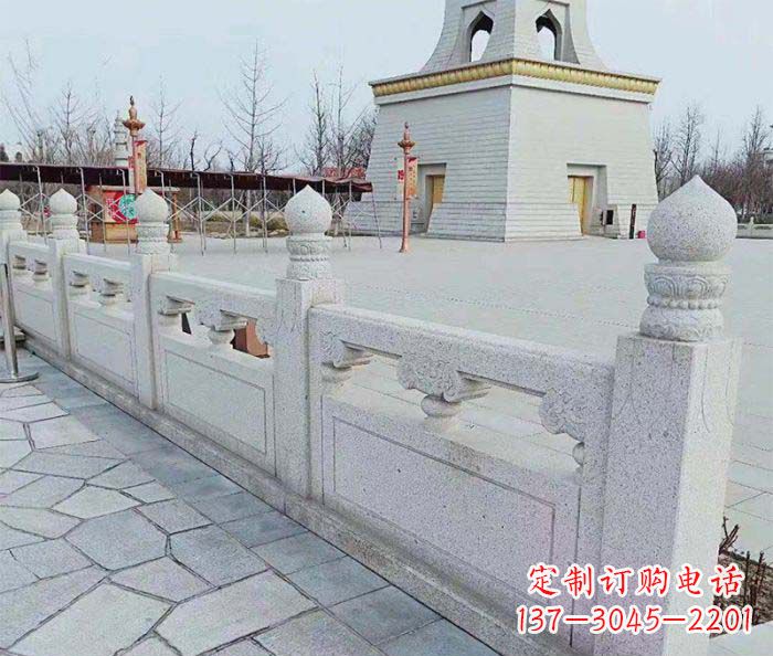 大同精美大理石栏板石雕