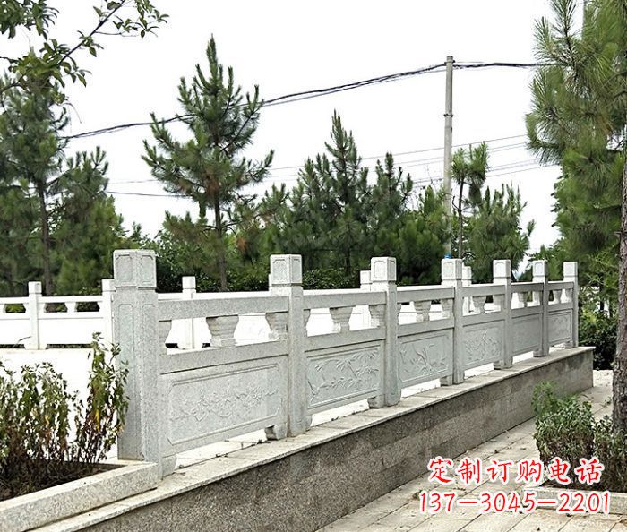 大同大理石栏板石雕,构筑公园景观