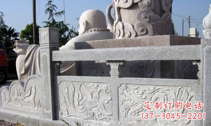 大同公园景观大理石栏板石雕