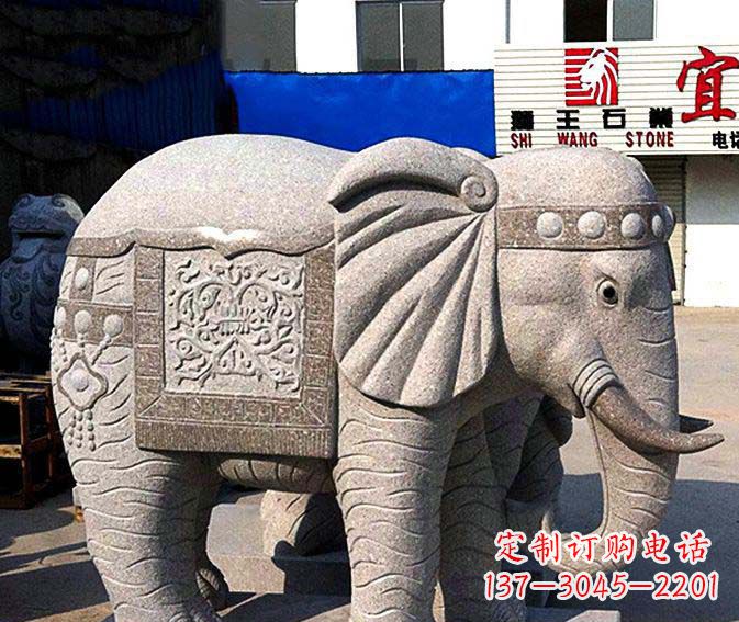 大同高品质缅甸大象雕塑