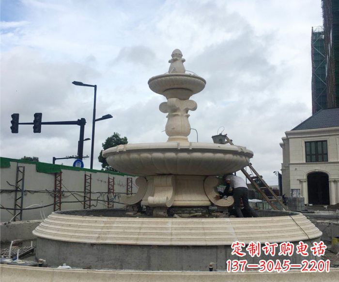 大同品质卓越的定制大型喷泉石雕