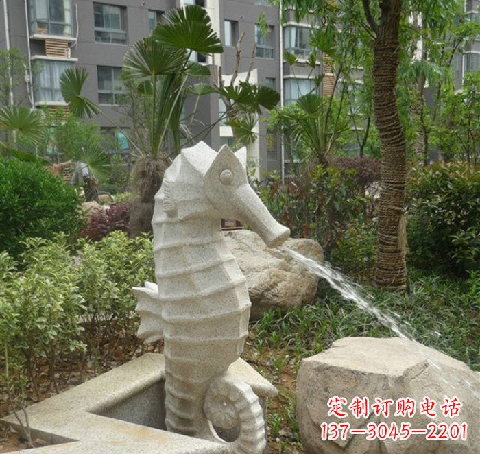 大同海马喷泉雕塑为您打造温馨的艺术享受