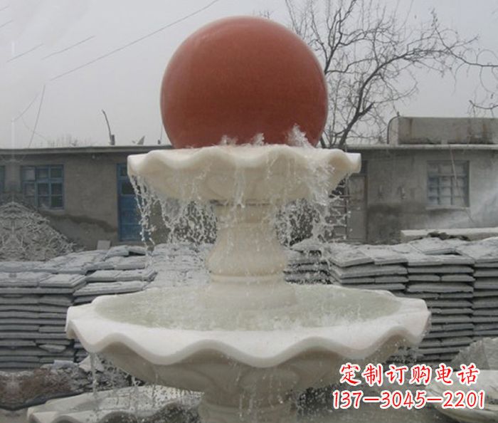 大同精美风水球石雕