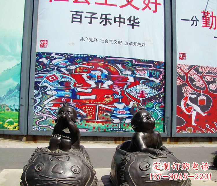 大同公园景观老虎鞋玻璃钢仿铜雕塑