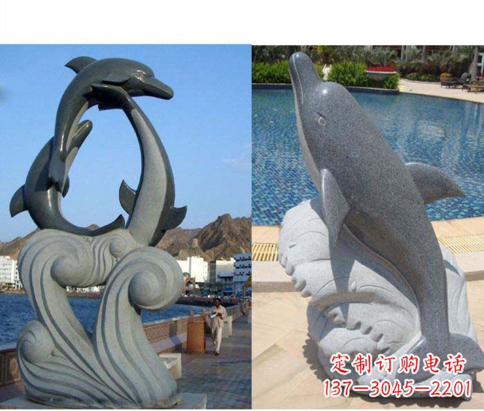 大同艺术精细 海豚雕塑