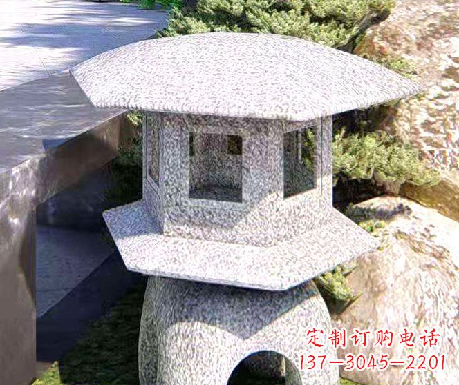 大同石头雕塑灯——点亮公园之美