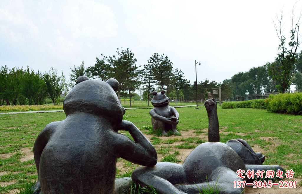 大同中领雕塑 | 艺术级青蛙铜雕