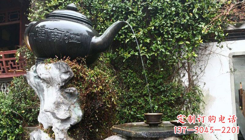 大同铜雕茶壶,雕刻美景,带您开启新的旅程