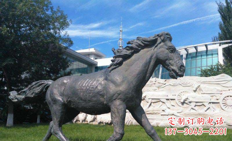 大同马动物铜雕塑
