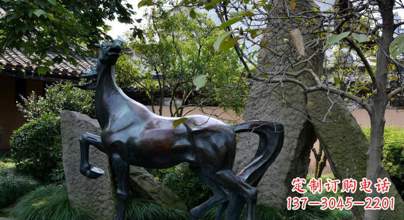 大同精美的动物铜雕