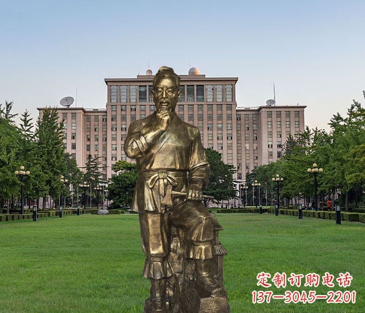 大同传承古代精湛工艺,精美细腻的鲁班雕塑