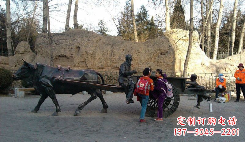 大同传承历史,记录岁月——领雕塑定制小孩雕塑