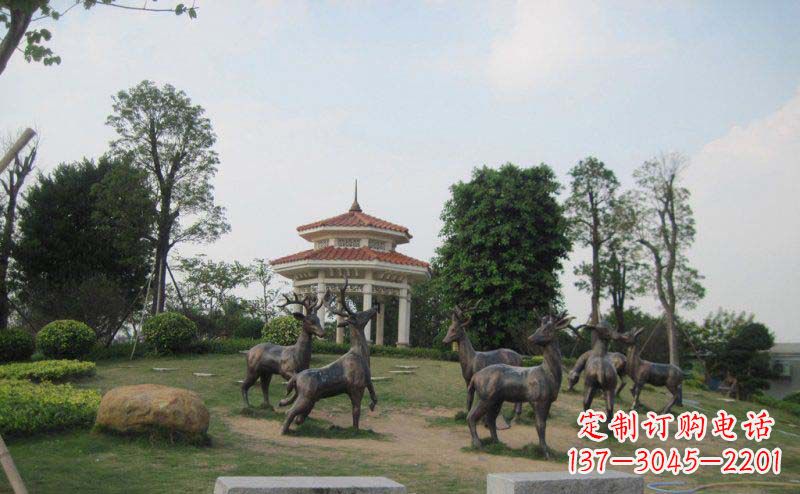 大同中领雕塑——动物铜雕制作