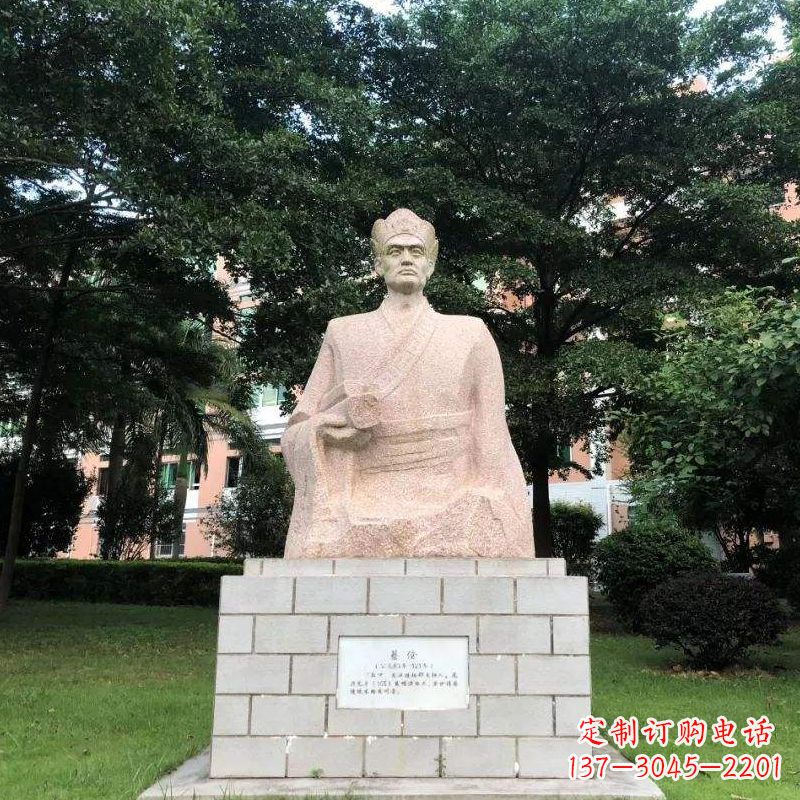 大同传承中国传统精神蔡伦砂岩人物雕塑
