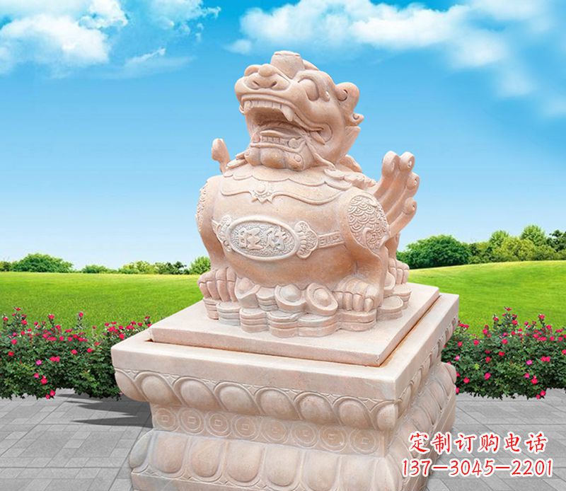 大同财神貔貅雕塑