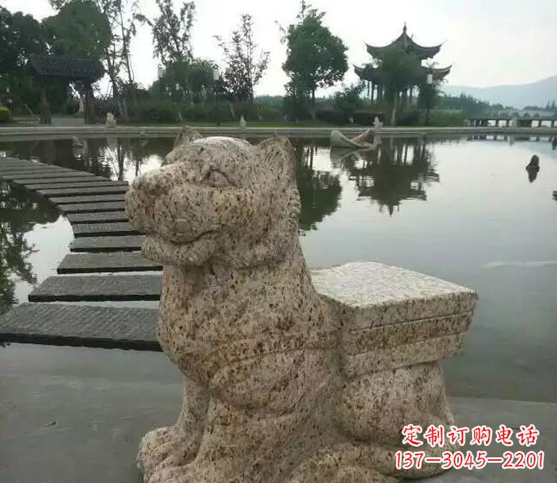 大同中领雕塑—十二生肖石虎雕塑