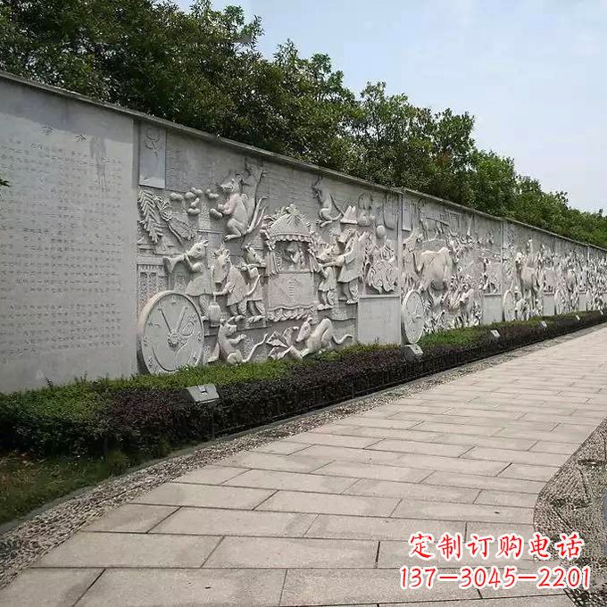 大同领雕塑 | 十二生肖文化浮雕