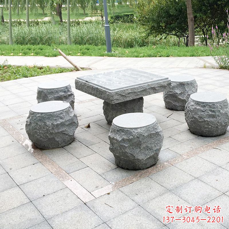 大同公园石桌凳