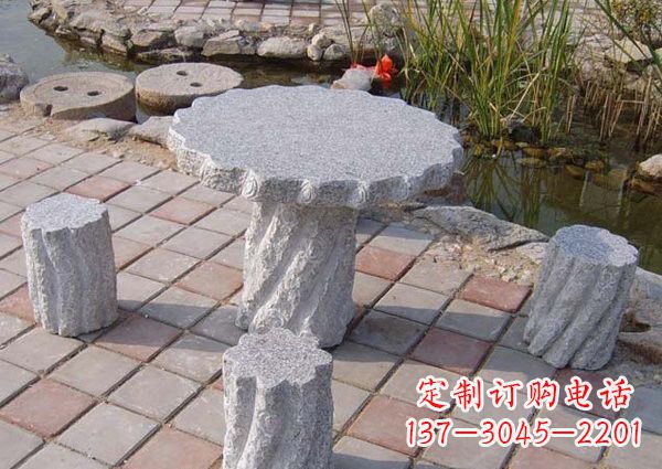 大同公园石桌凳 (2)
