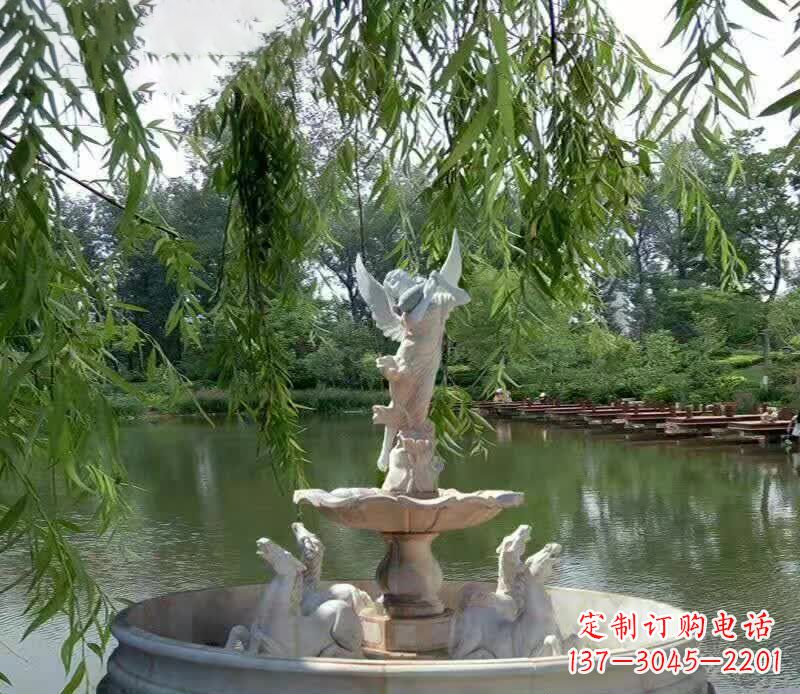 大同公园天使景观石雕
