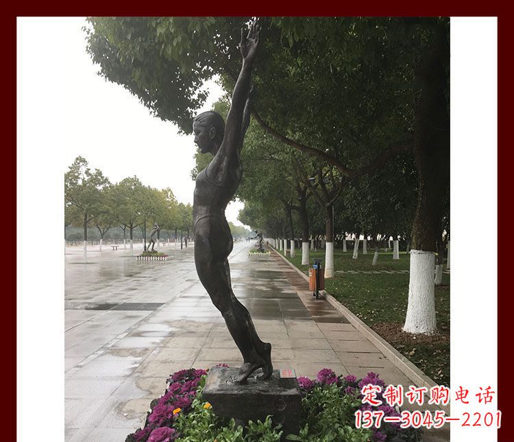 大同产品名称青春力量——运动员铜雕