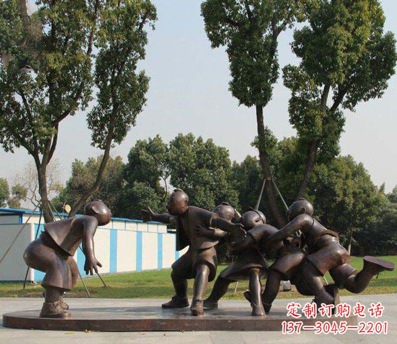 大同老鹰铜雕塑