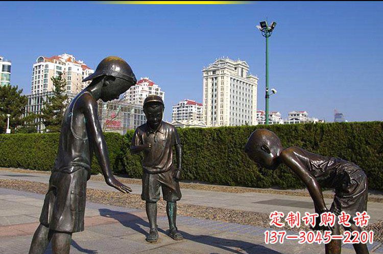 大同玻璃钢陀螺雕塑